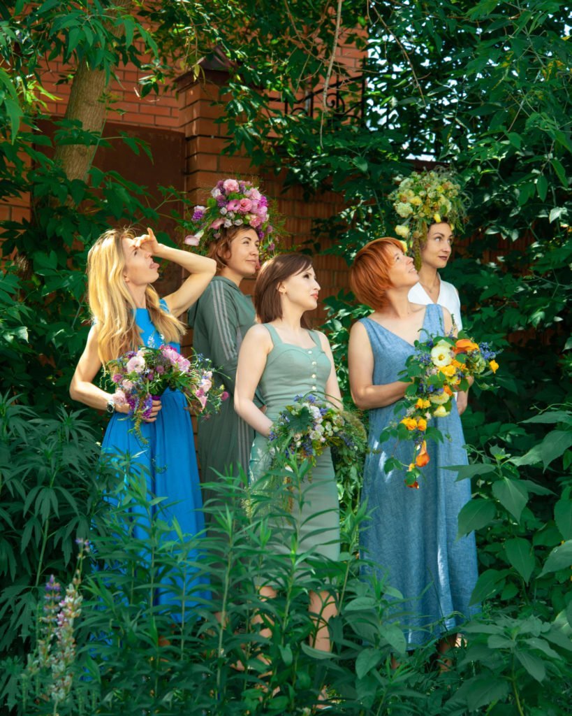 Флористы в школе