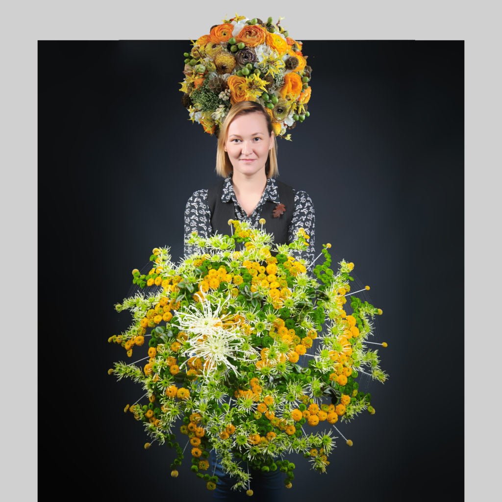 Флористические маски для сториз Казанской школы флористики Kazanflowerschool Фото @havikozoki