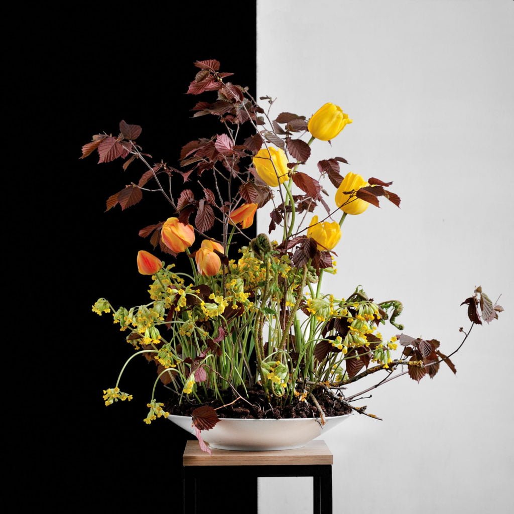 Курсы флористики! Весенняя композиция!