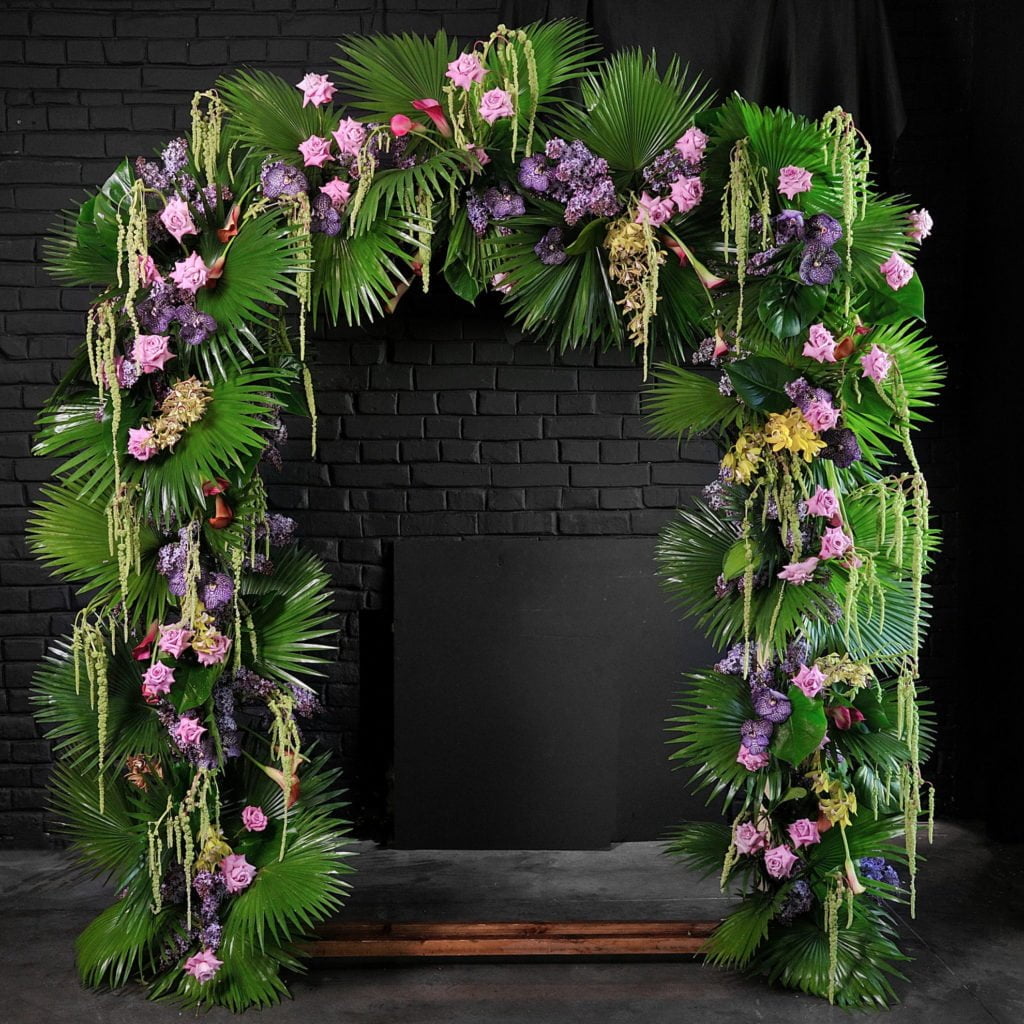 Южная свадебная арка! Курсы флористики! Фото @havikozoki