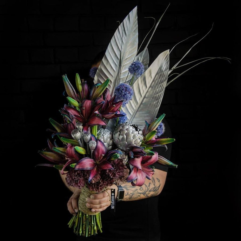 Максим Вотяков @maks_flor. Курсы флористики. Букеты Казань. Комнатные растения Казань.