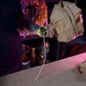 Перевязка букета Перевязка букета