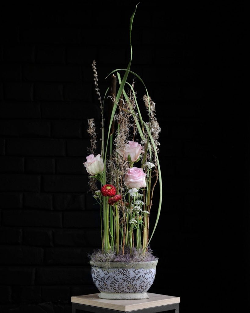 Курсы флористики Казань! Работа студента Kazanflowerschool