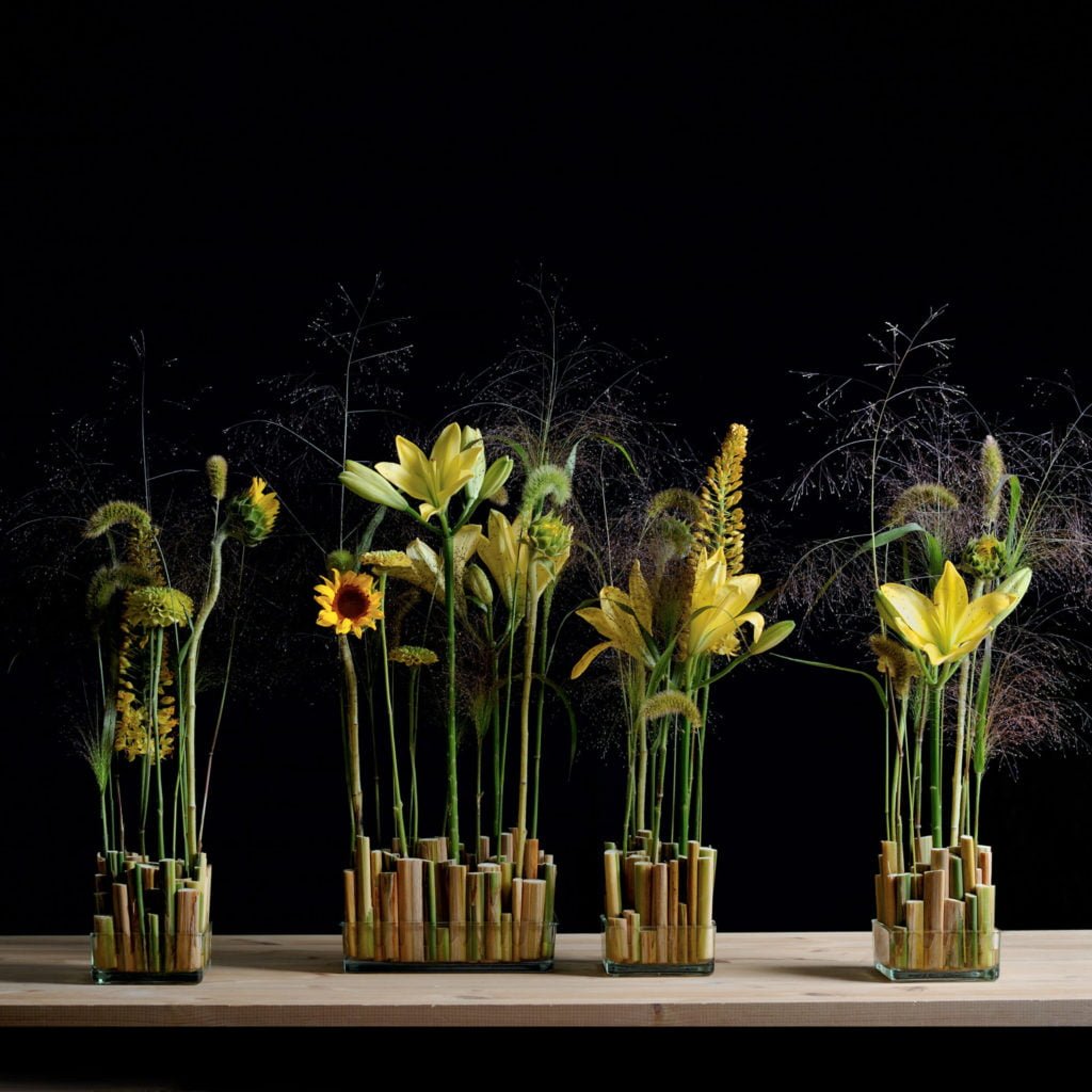 Осеннее оформление стола. Флористика.