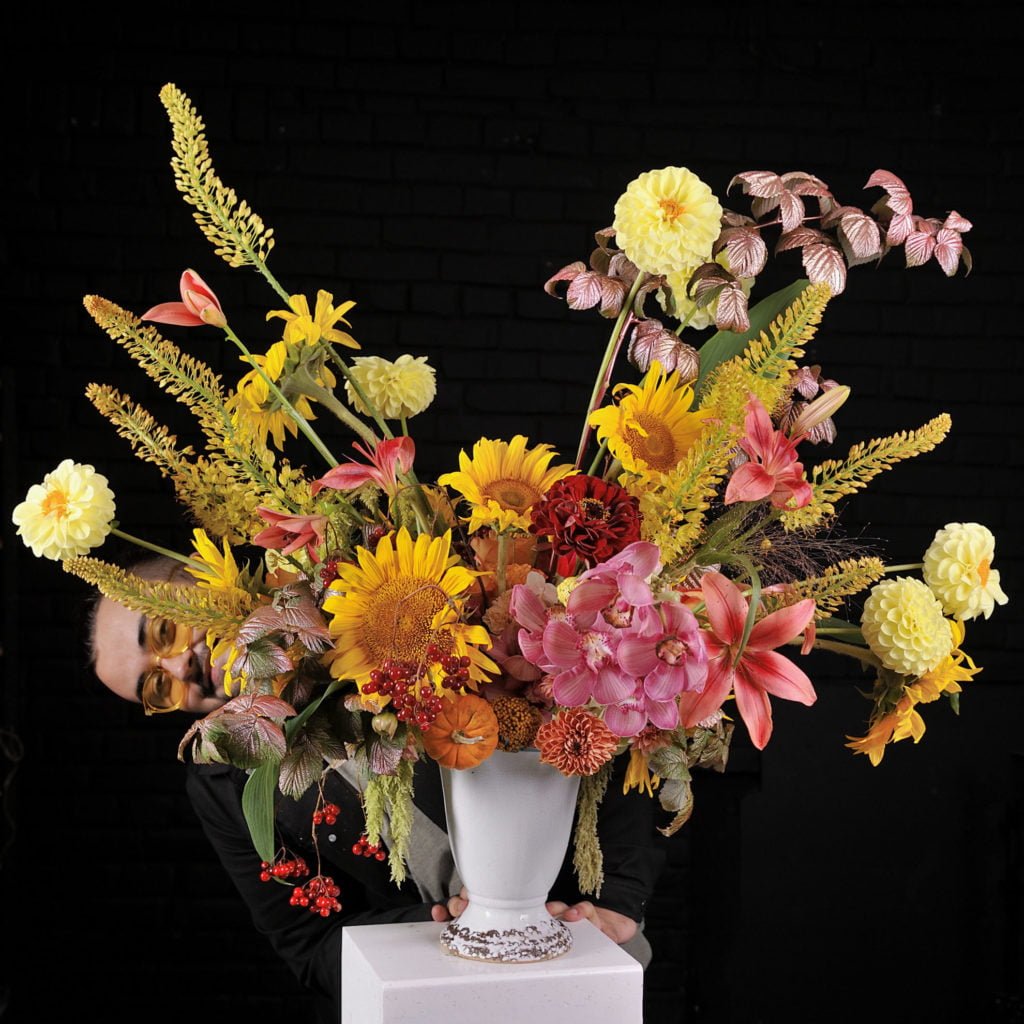 Осенняя композиция. Флористическая осень