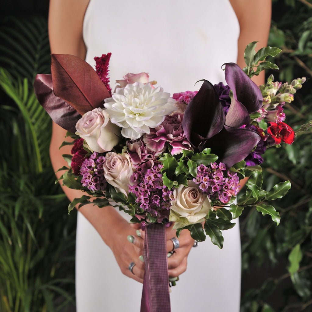 Первый свадебный букет!