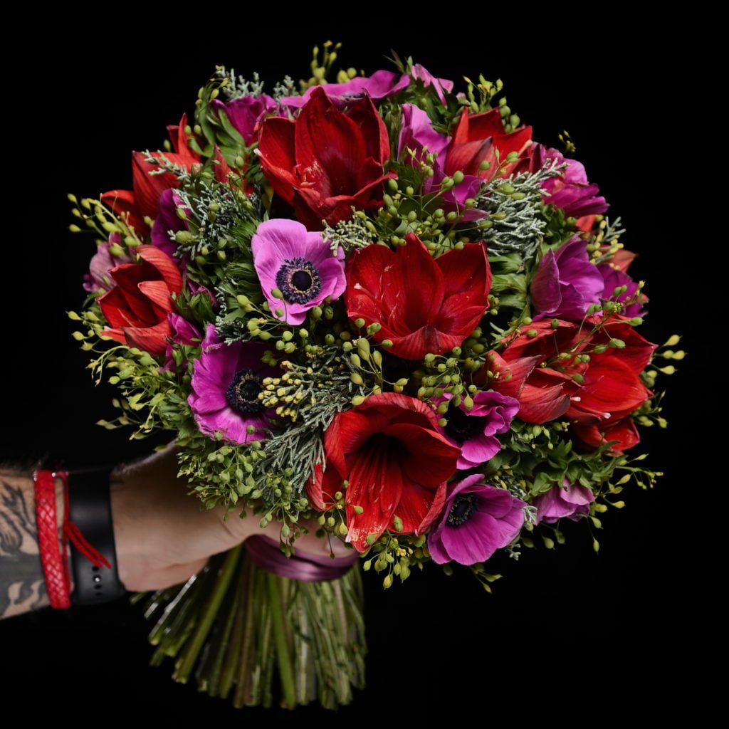 Амариллис гиппеаструм букет